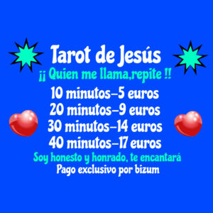 Consulta de Tarot Barata con Jesús: Accede a la Verdad con Pago Seguro por Bizum